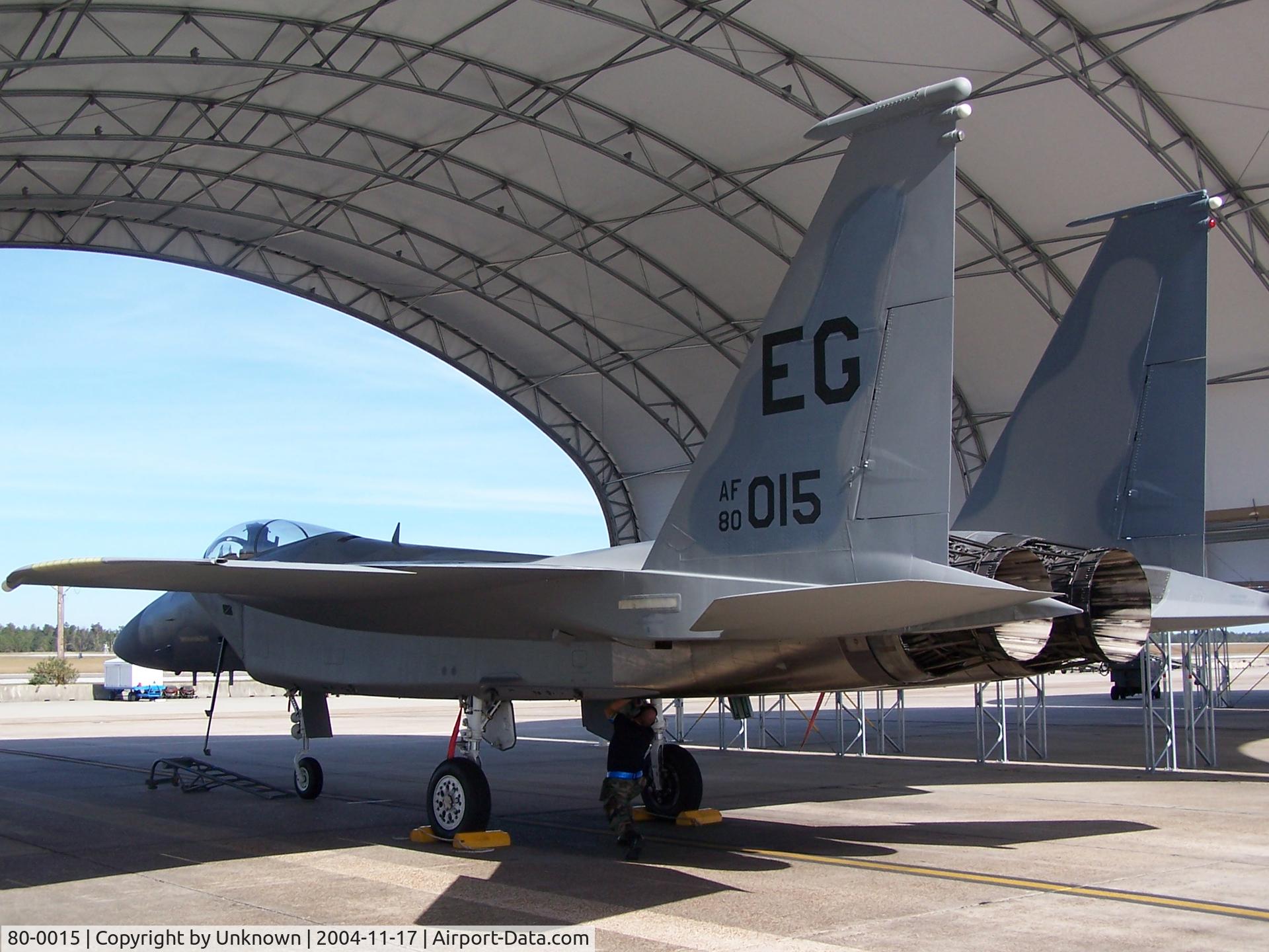 80-0015, 1980 McDonnell Douglas F-15C Eagle C/N 0654/C164, Aircraft returns home from depot. Aircraft sadly been moved to AMARC.