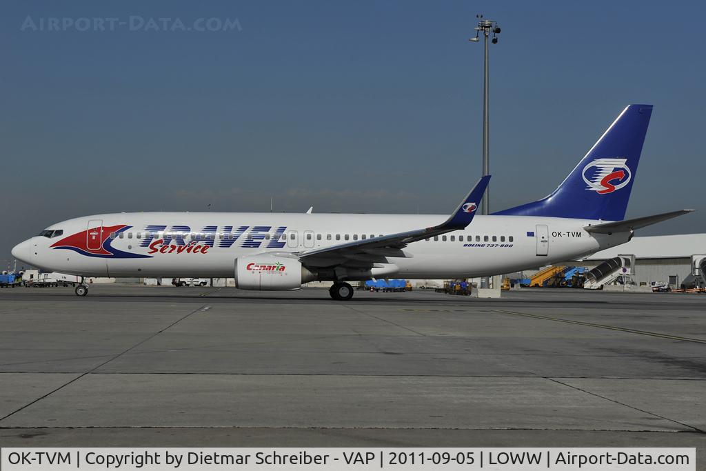 OK-TVM, 2010 Boeing 737-8FN C/N 37077, Travel Service Boeing 737-800