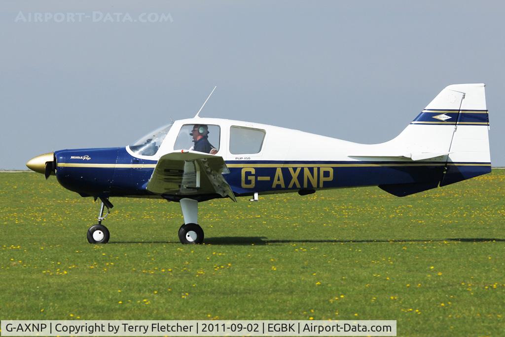 G-AXNP, 1969 Beagle B-121 Pup Series 2 (Pup 150) C/N B121-106, At 2011 LAA Rally