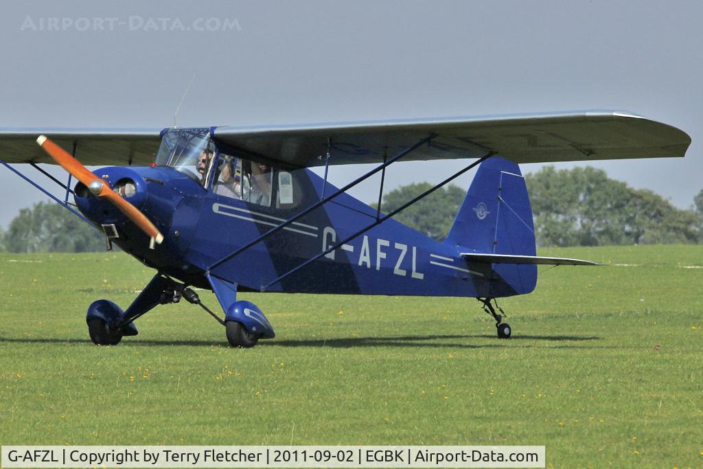 G-AFZL, 1939 Porterfield CP-50 Collegiate C/N 581, At 2011 LAA Rally