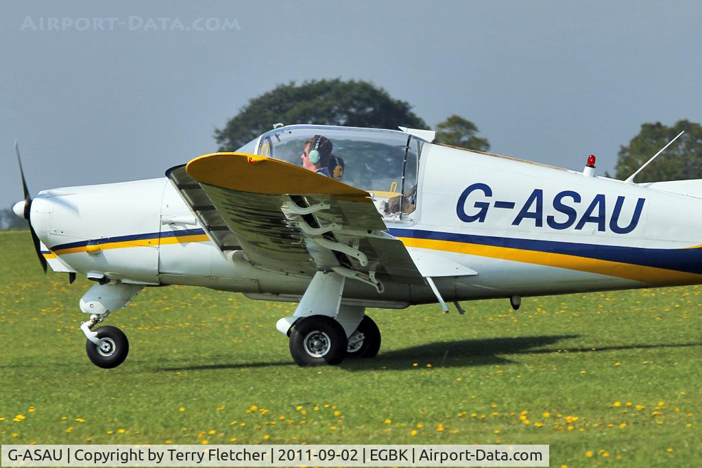 G-ASAU, 1962 Morane-Saulnier MS-880B Rallye Club C/N 179, At 2011 LAA Rally