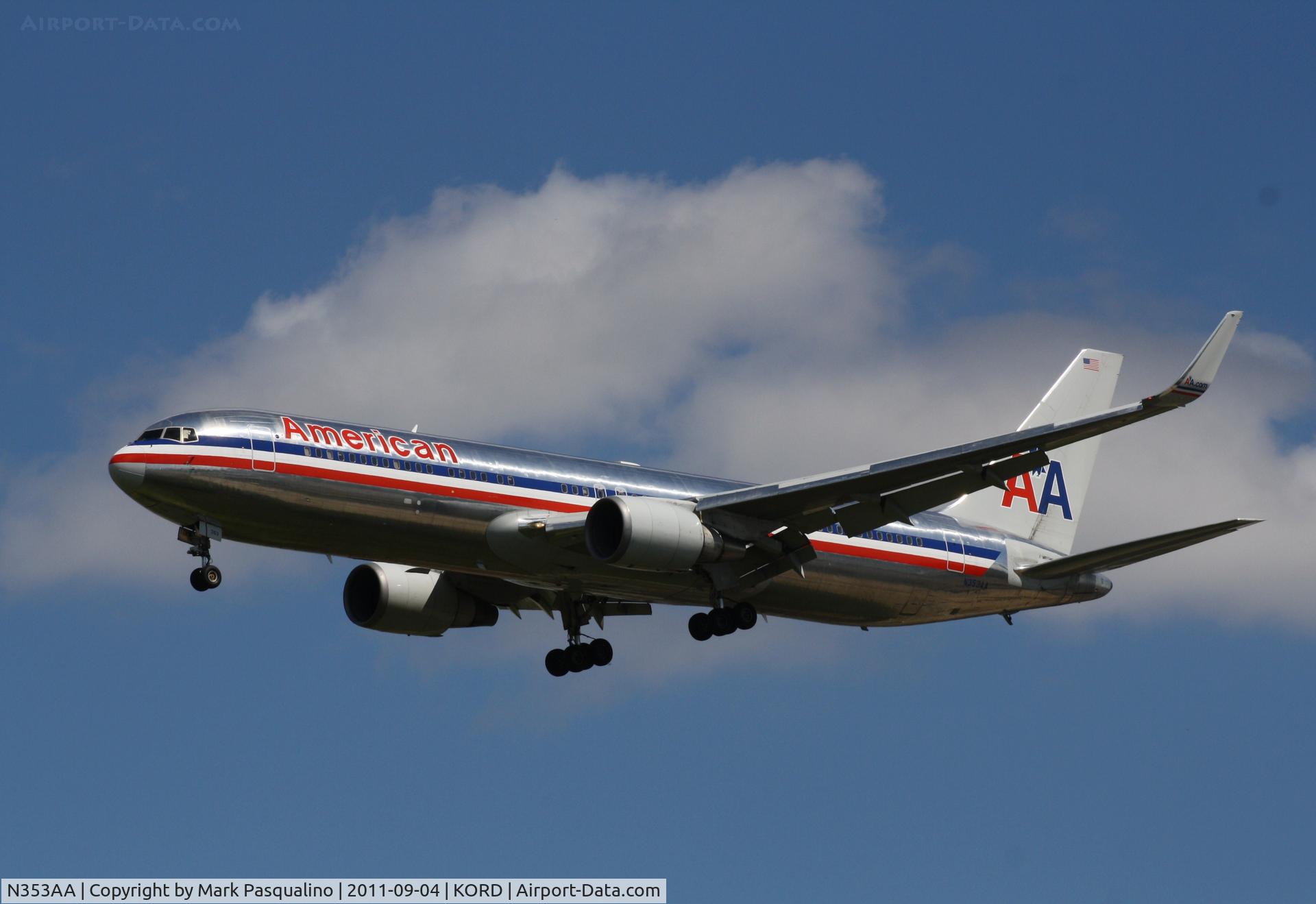 N353AA, 1988 Boeing 767-323 C/N 24034, Boeing 767-300