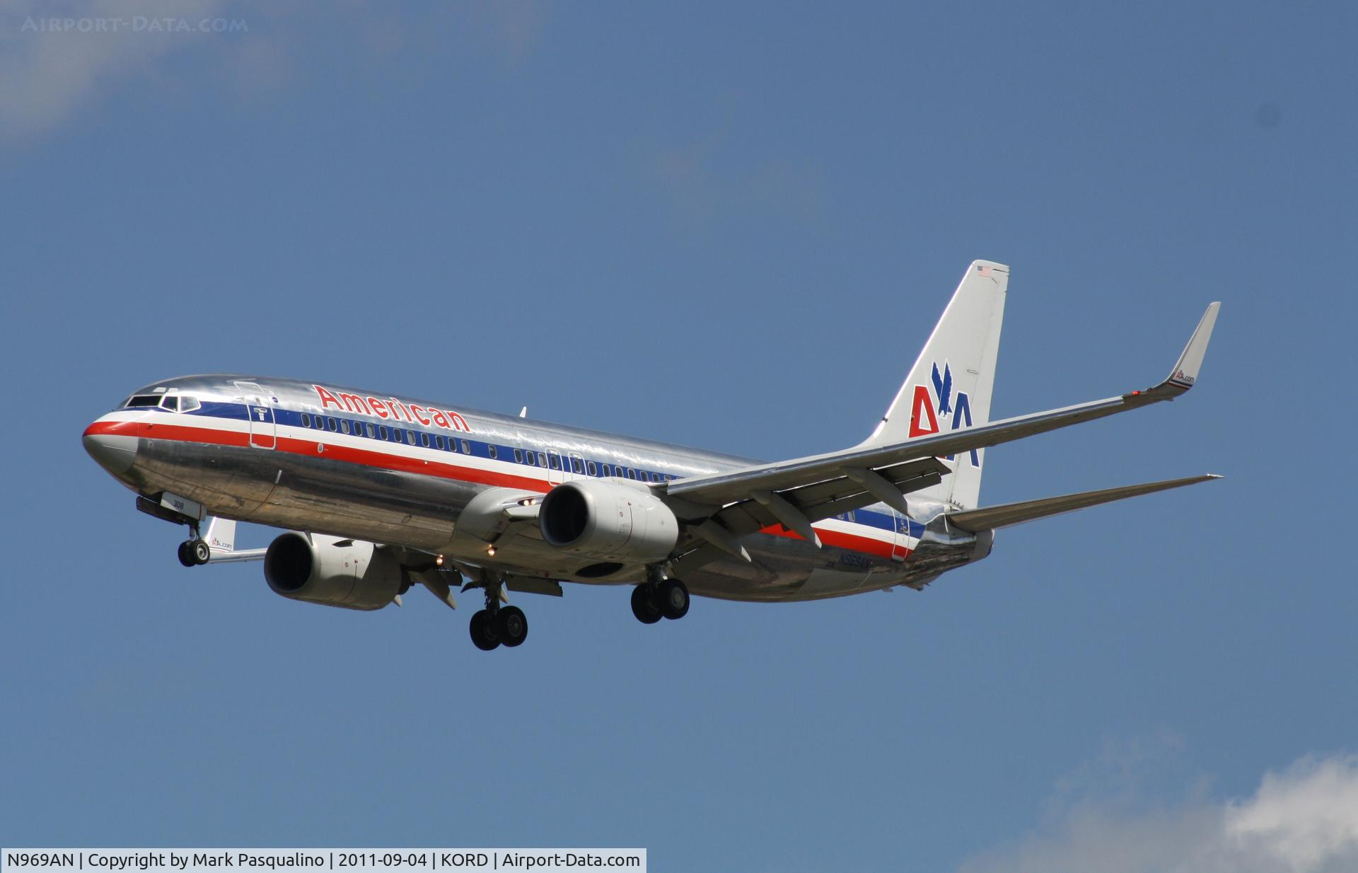 N969AN, 2001 Boeing 737-823 C/N 29546, Boeing 737-800