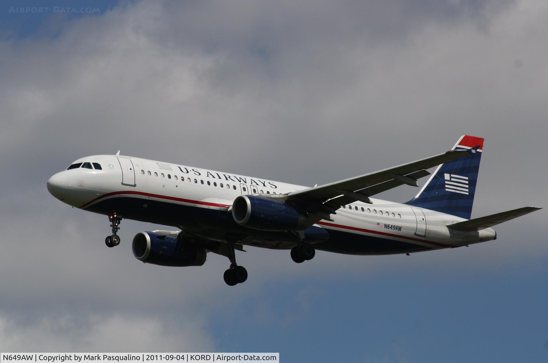 N649AW, 1998 Airbus A320-232 C/N 803, Airbus A320