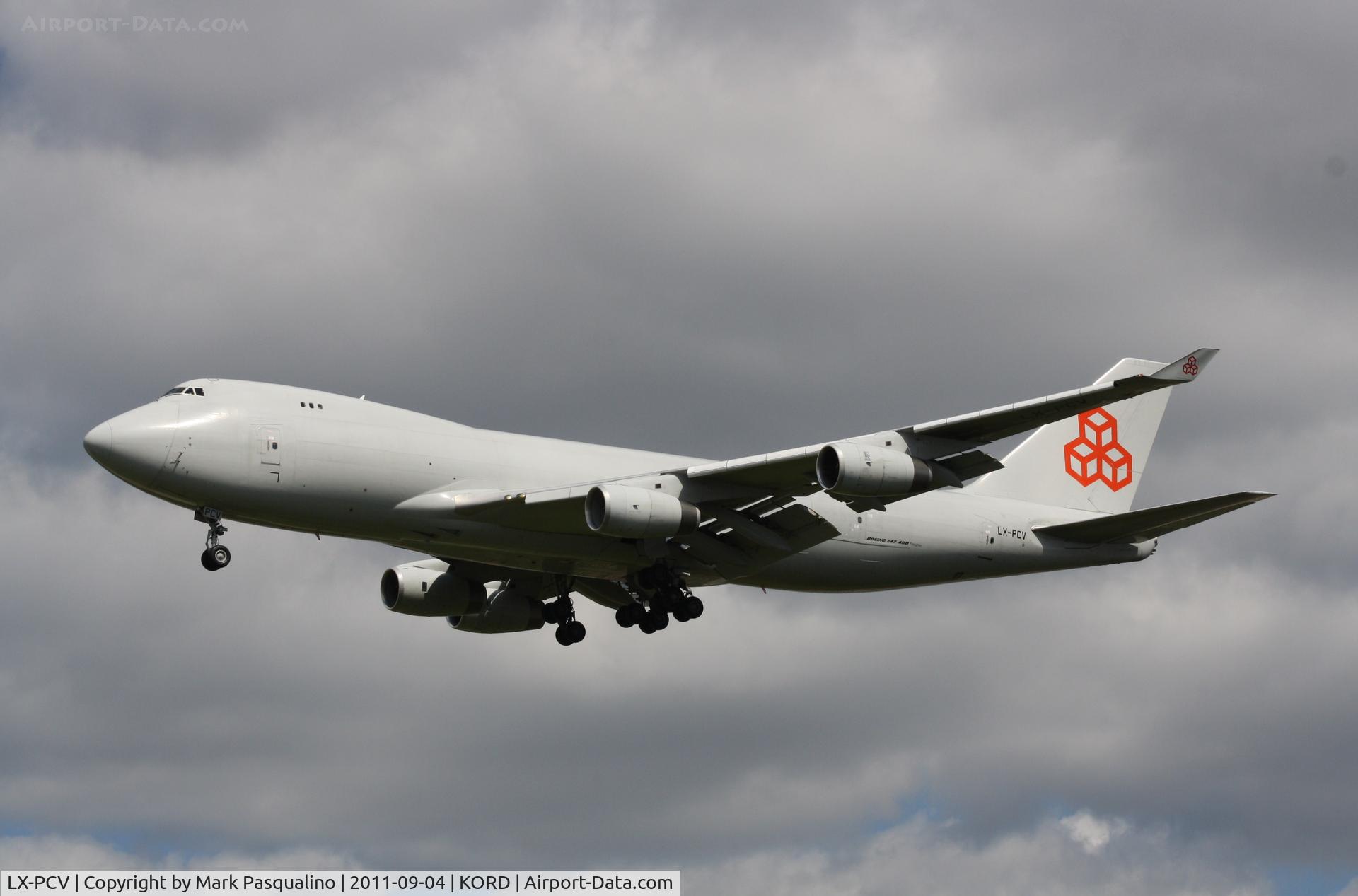 LX-PCV, 1999 Boeing 747-4R7F/SCD C/N 29732, Boeing 747-400F
