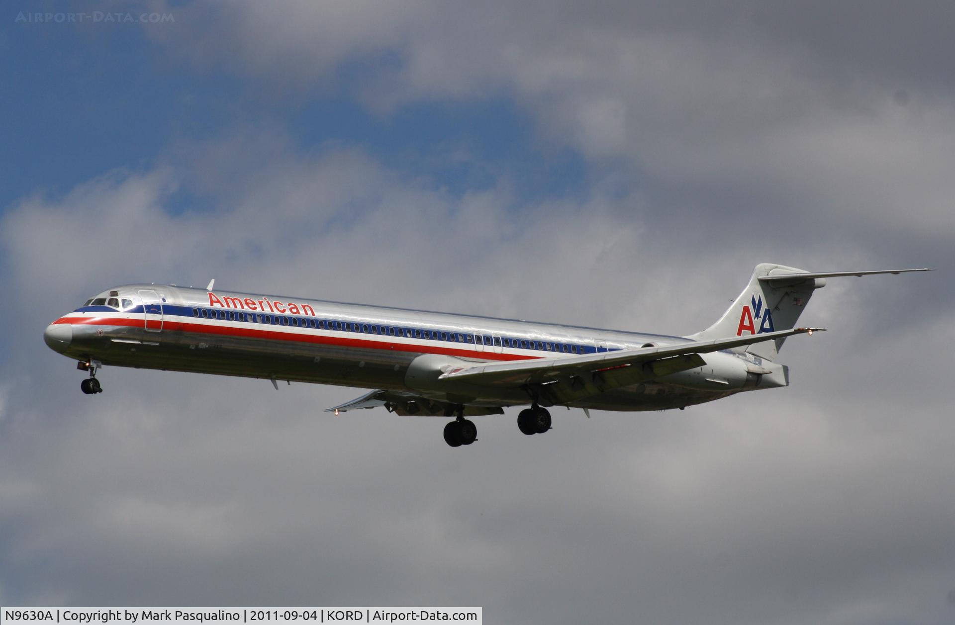 N9630A, 1997 McDonnell Douglas MD-83 (DC-9-83) C/N 53561, MD-83