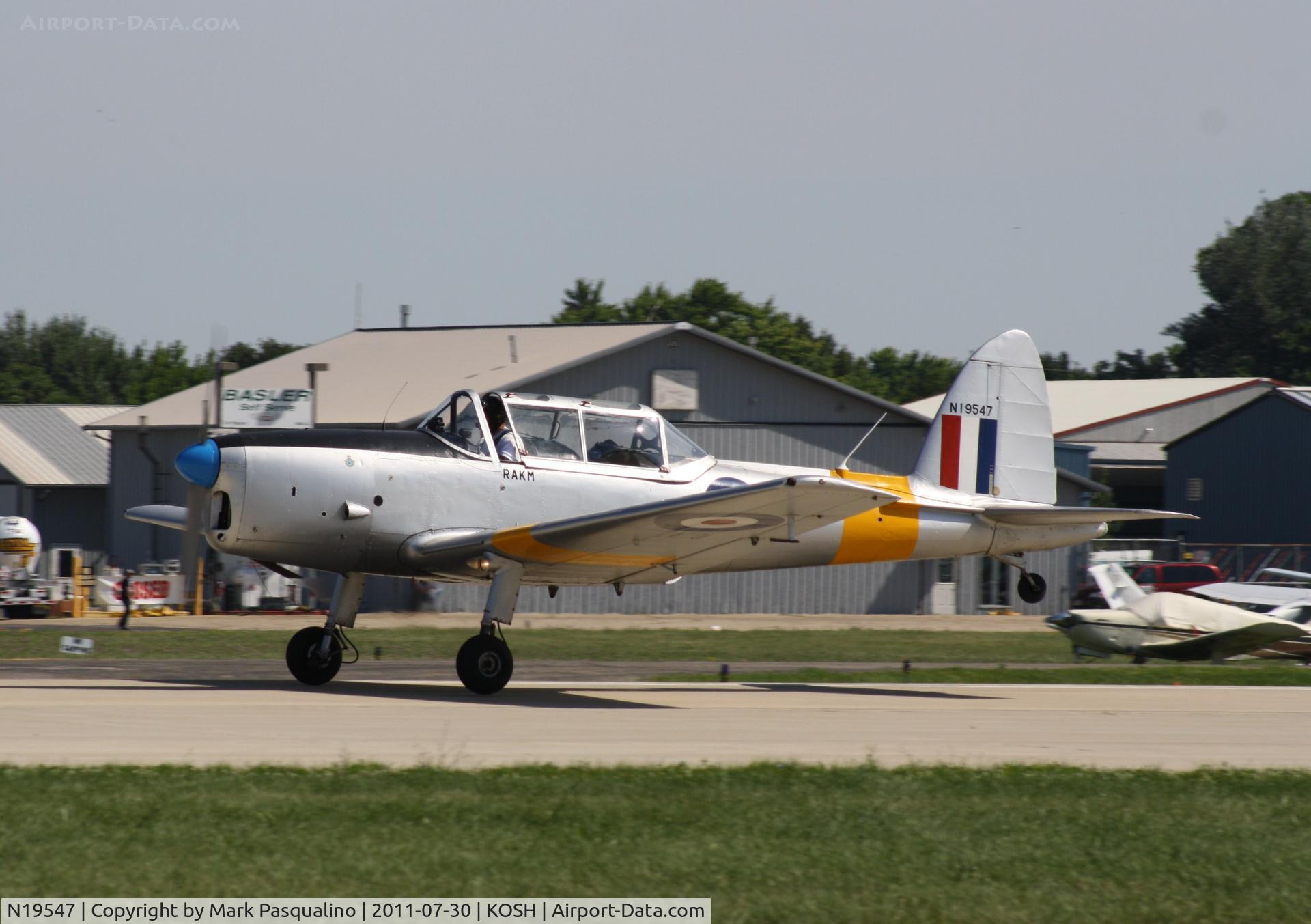 N19547, 1951 De Havilland DHC-1 Chipmunk T.10 C/N C1/0482, DHC-1