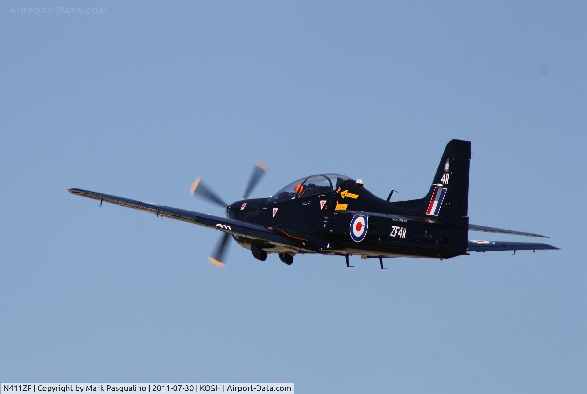 N411ZF, 1992 Short S-312 Tucano T1 C/N S130/T101, Shorts Brothers S312 Tucano T MK1