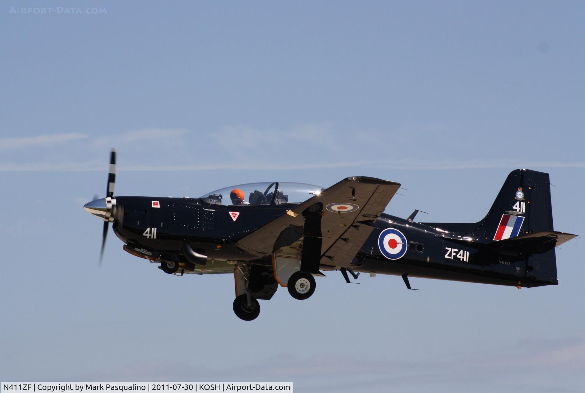 N411ZF, 1992 Short S-312 Tucano T1 C/N S130/T101, Shorts brothers S312 Tucano MK1