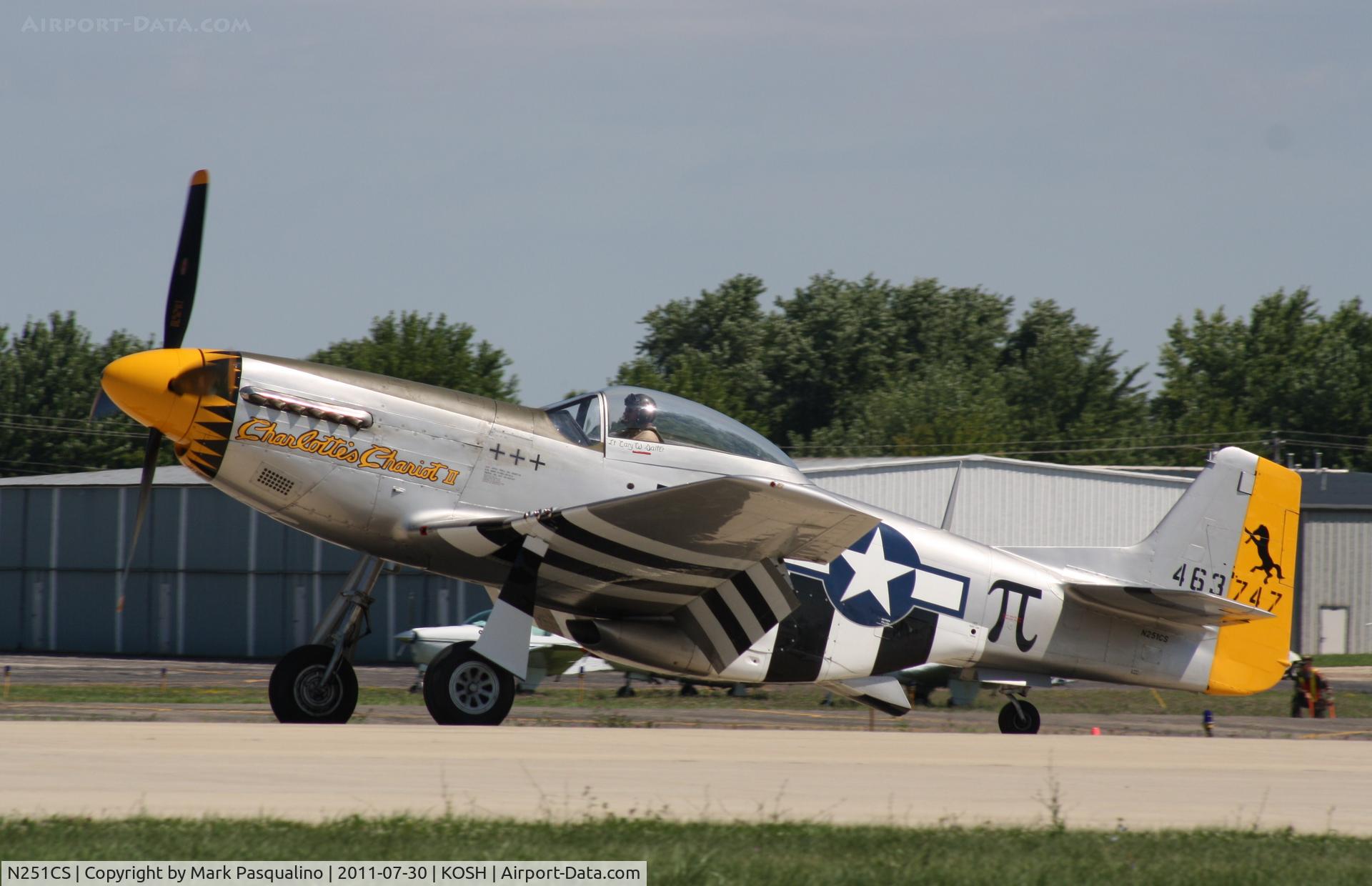 N251CS, North American F-51D Mustang C/N 44-74977N, North American P-51D