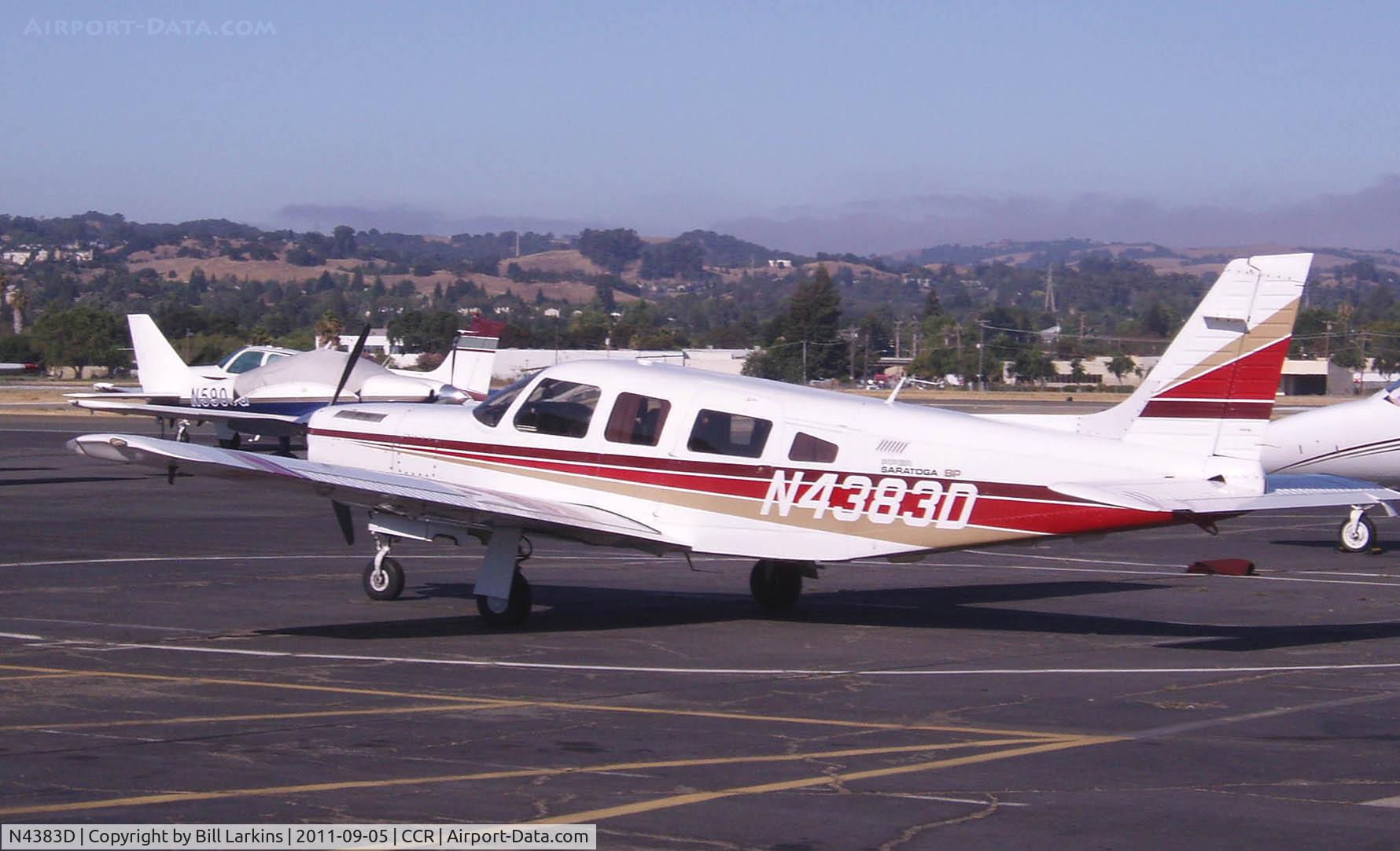N4383D, 1984 Piper PA-32R-301T Turbo Saratoga C/N 32R-8529004, Visitor