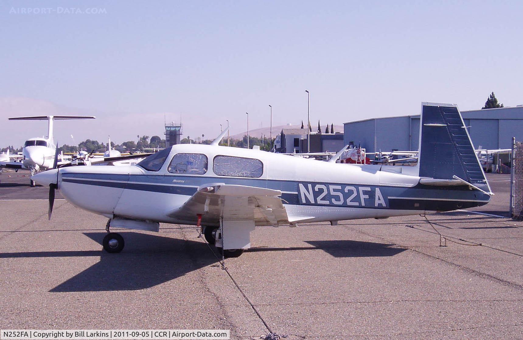 N252FA, Mooney M20K C/N 25-1154, Visitor