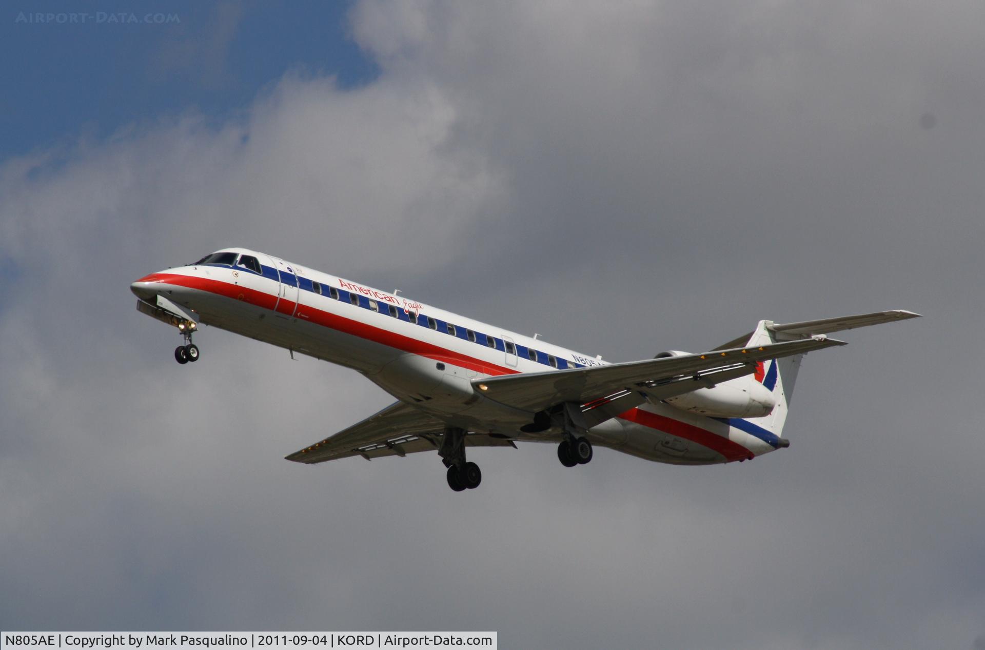 N805AE, 2001 Embraer ERJ-140LR (EMB-135KL) C/N 145489, EMB-135KL
