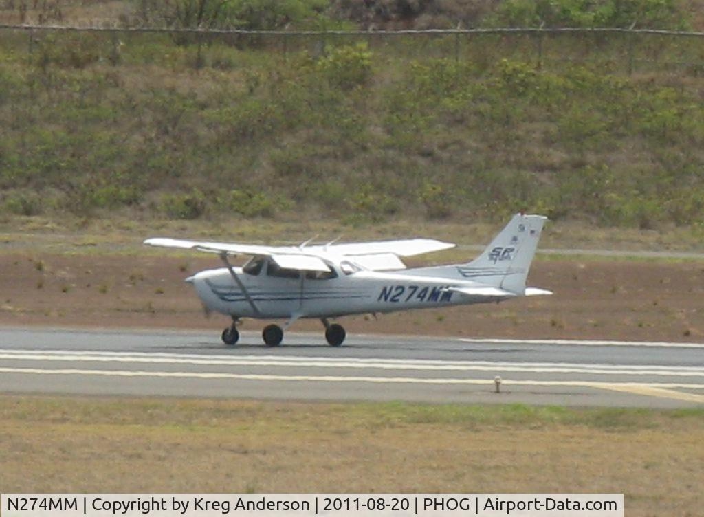 N274MM, 2003 Cessna 172S C/N 172S9320, Cessna 172S Skyhawk landing on runway 2.