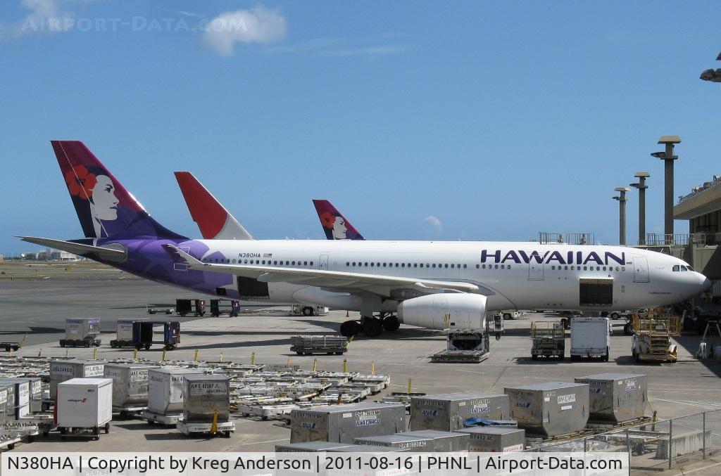 N380HA, 2010 Airbus A330-243 C/N 1104, Hawaiian Airlines Airbus A33-243.