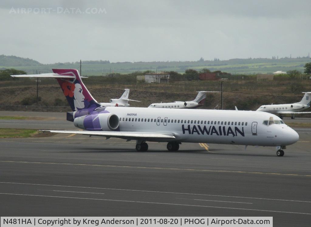 N481HA, 2001 Boeing 717-22A C/N 55126, Hawaiian Airlines Boeing 717-200.