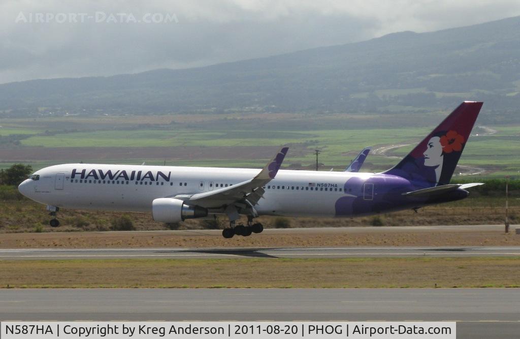 N587HA, 2002 Boeing 767-33A C/N 33421, Hawaiian Airlines Boeing 767-33A