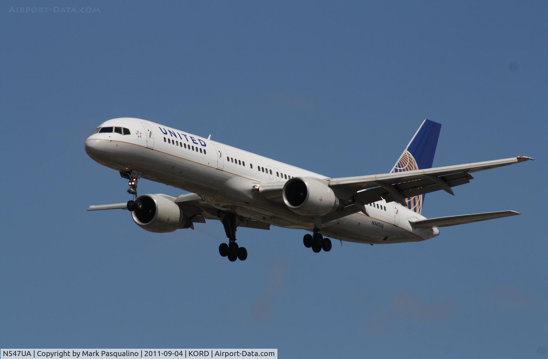 N547UA, 1991 Boeing 757-222 C/N 25368, Boeing 757-200