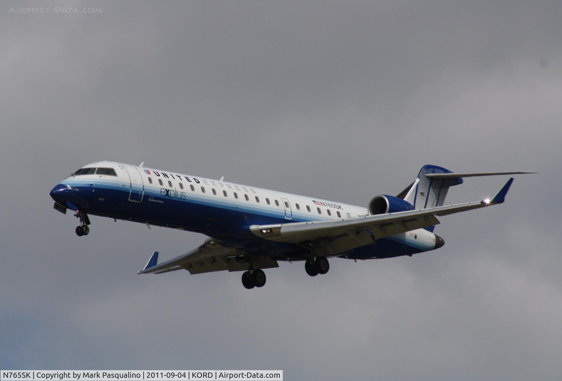 N765SK, 2005 Bombardier CRJ-702 (CL-600-2C10) Regional Jet C/N 10231, CL-600-2C10