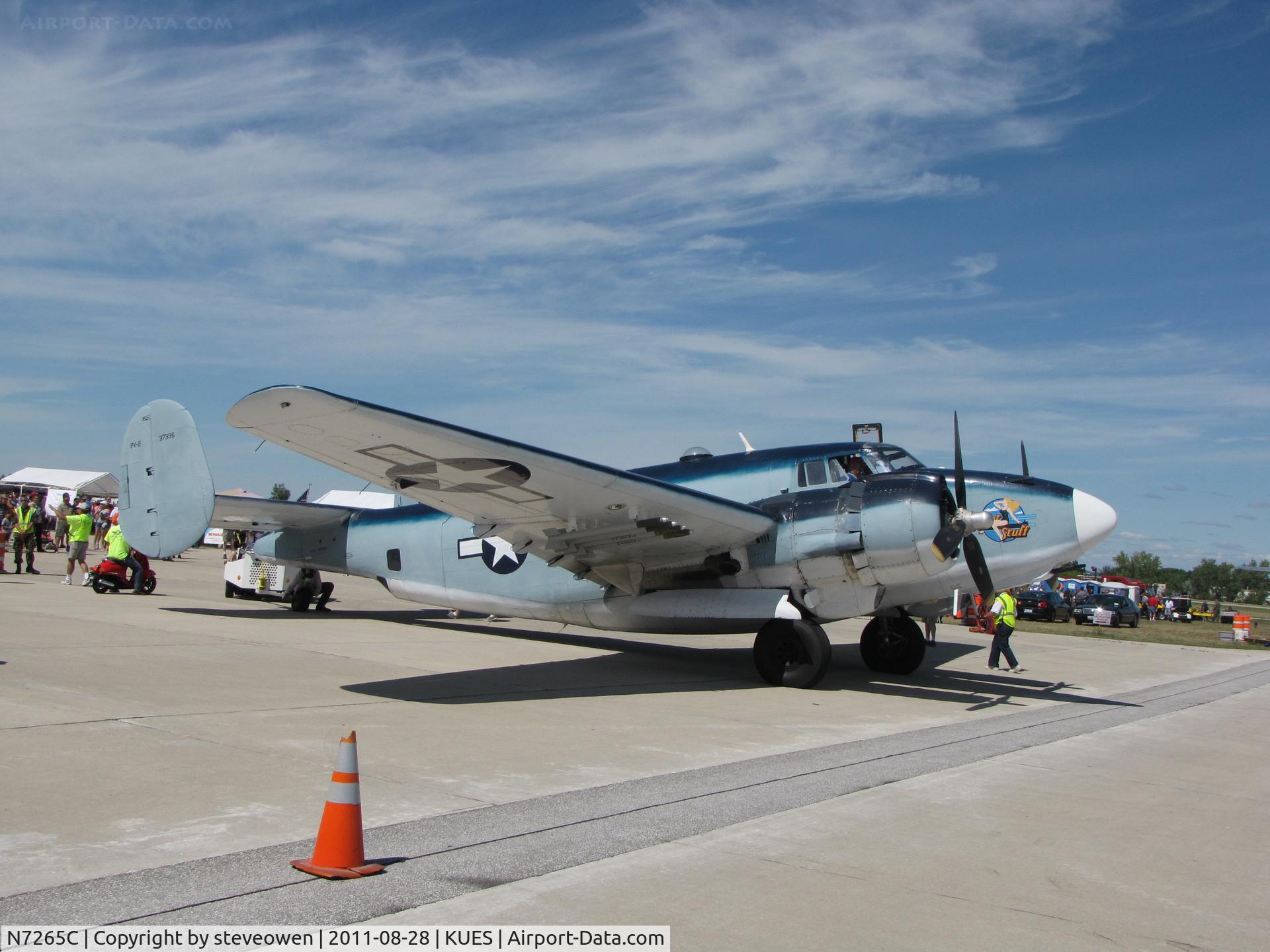 N7265C, 1945 Lockheed PV-2 Harpoon C/N 15-1362, Wings over Waukesha Airshow 2011