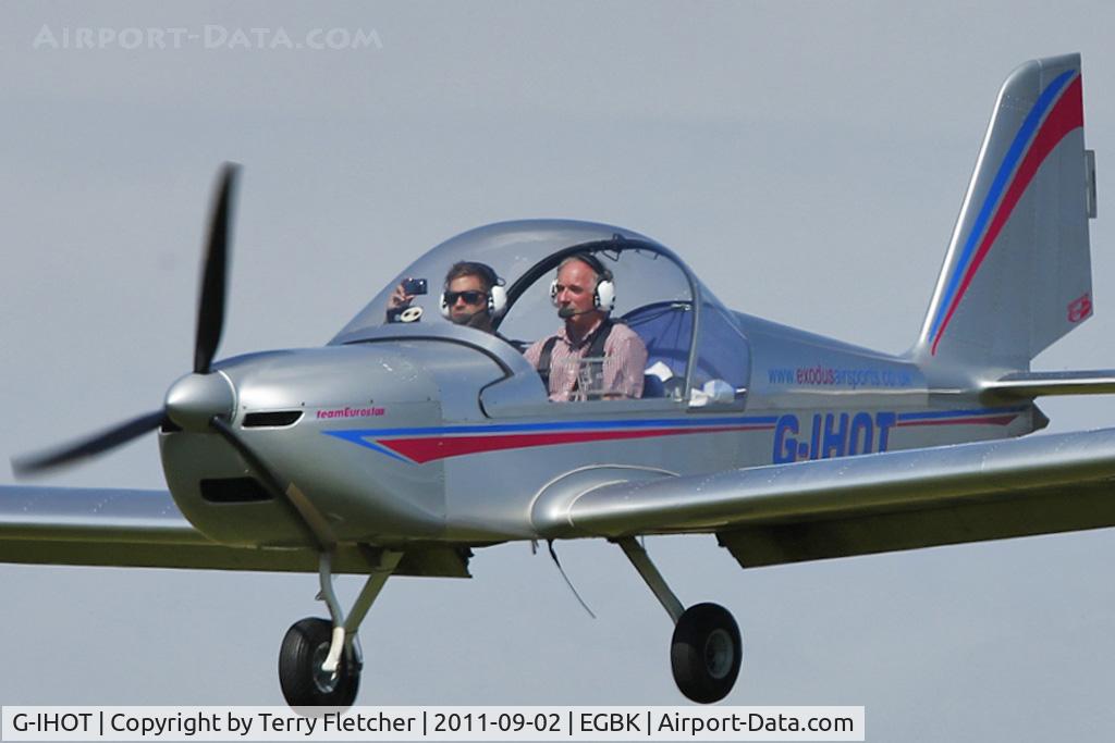 G-IHOT, 2004 Cosmik EV-97 TeamEurostar UK C/N 2007, At 2011 LAA Rally