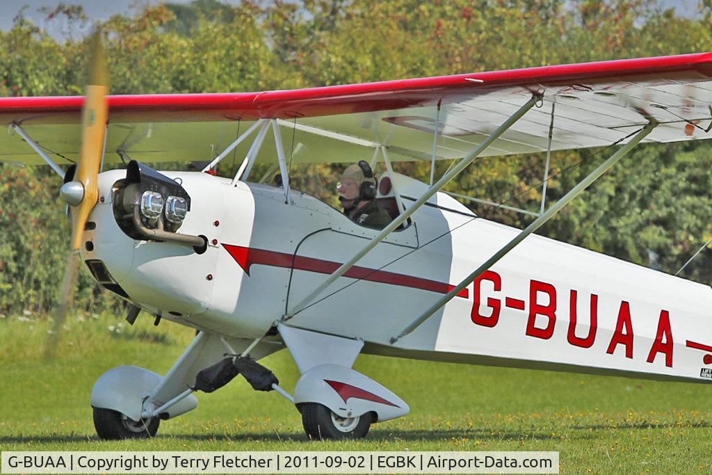 G-BUAA, 1989 Corben Baby Ace Model D C/N 561, At 2011 LAA Rally