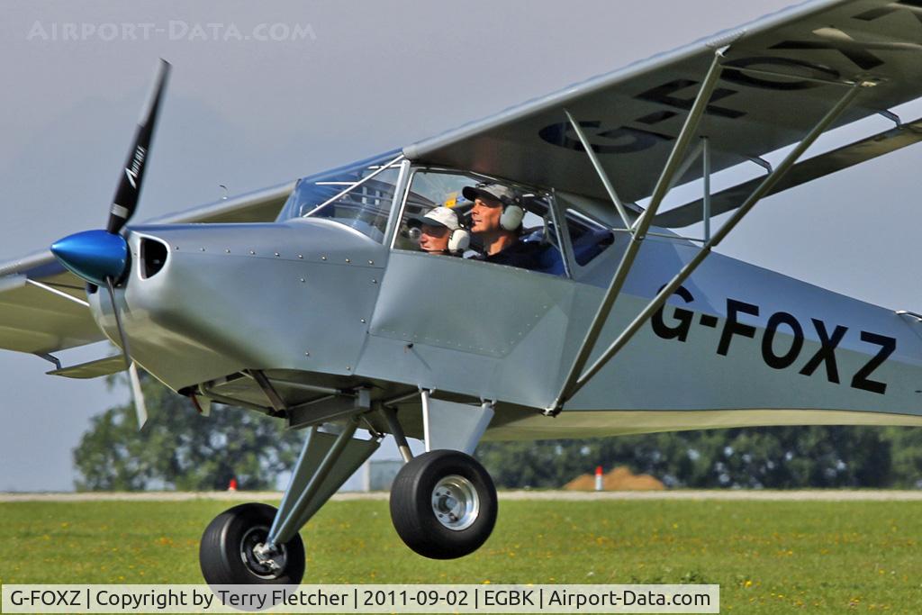 G-FOXZ, 2004 Denney Kitfox C/N PFA 172-11834, At 2011 LAA Rally
