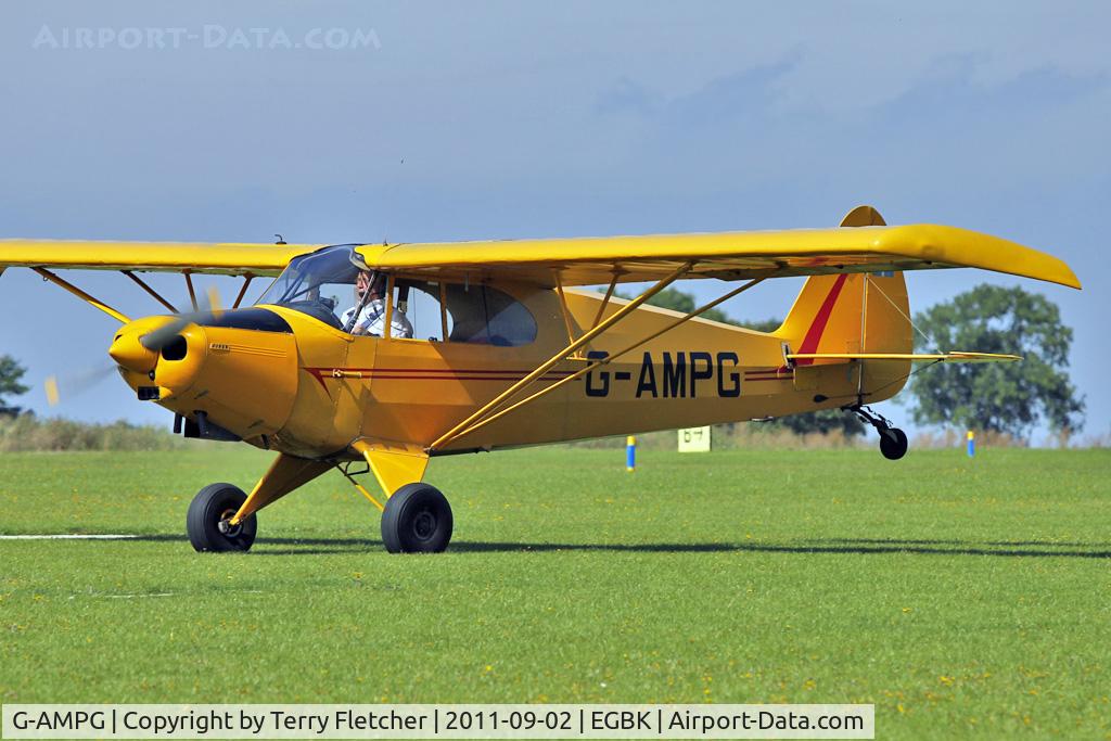 G-AMPG, 1946 Piper PA-12 Super Cruiser C/N 12-985, At 2011 LAA Rally