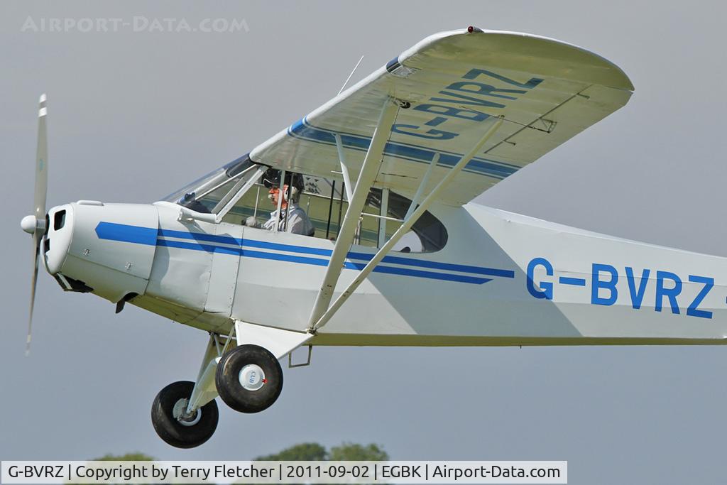 G-BVRZ, 1954 Piper L-18C Super Cub (PA-18-95) C/N 18-3381, At 2011 LAA Rally