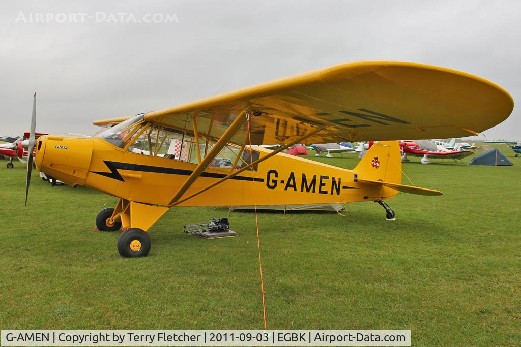 G-AMEN, 1952 Piper L-18C Super Cub C/N 18-1998, At 2011 LAA Rally