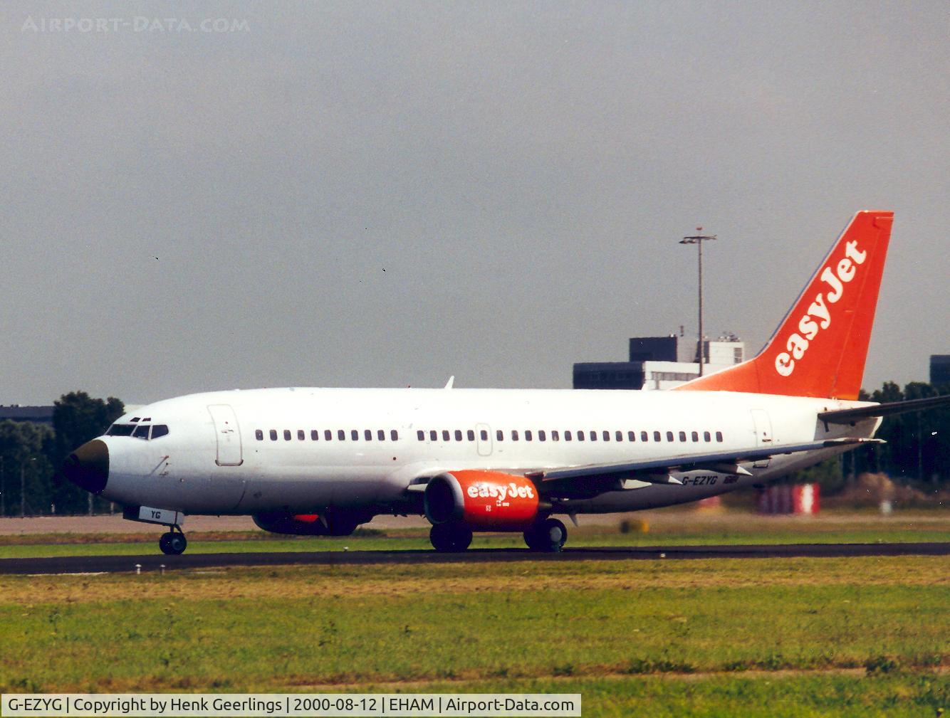 G-EZYG, 1998 Boeing 737-33V C/N 29331, EasyJet