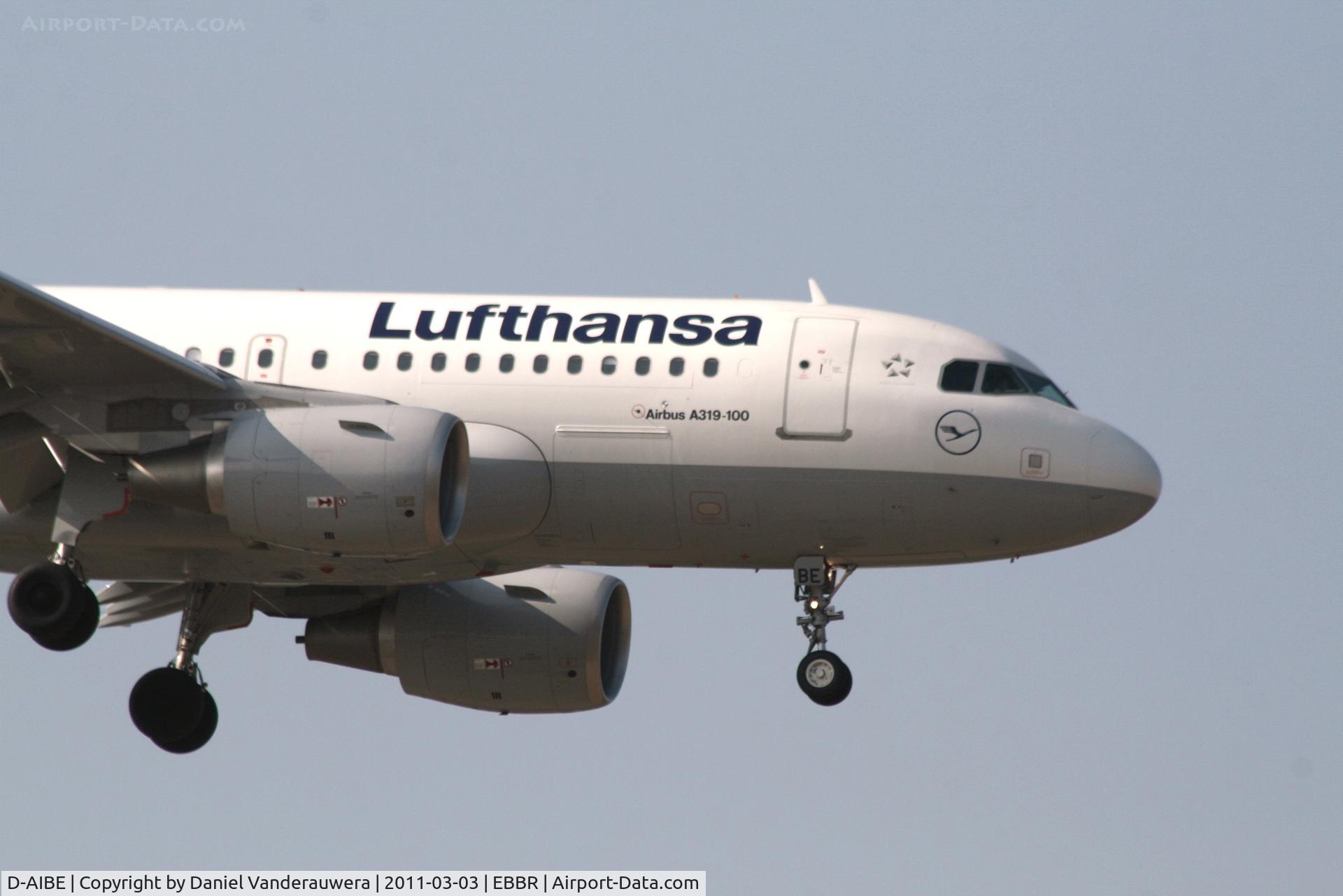 D-AIBE, 2010 Airbus A319-112 C/N 4511, Arrival of flight LH1010 to RWY 02