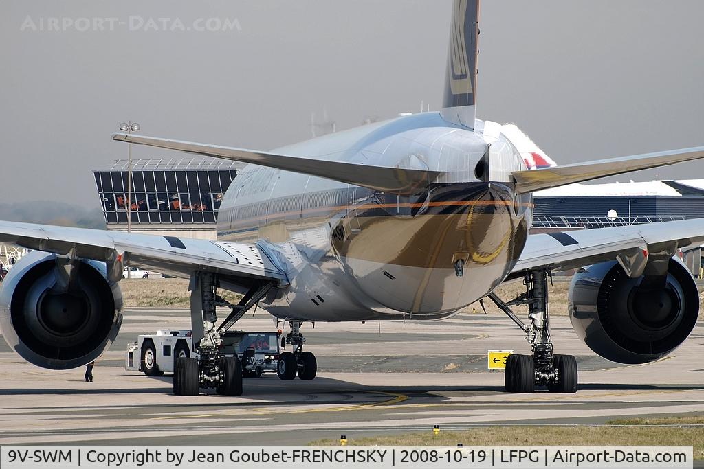 9V-SWM, 2008 Boeing 777-312/ER C/N 34578, departure to SIN