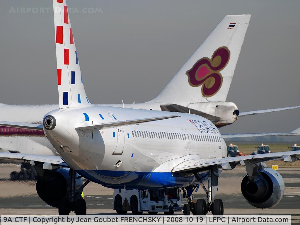 9A-CTF, 1991 Airbus A320-211 C/N 258, CDG T1