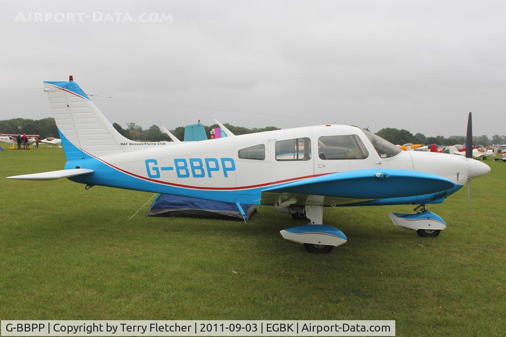 G-BBPP, 1973 Piper PA-28-180 Cherokee Archer C/N 28-7405007, At 2011 LAA Rally