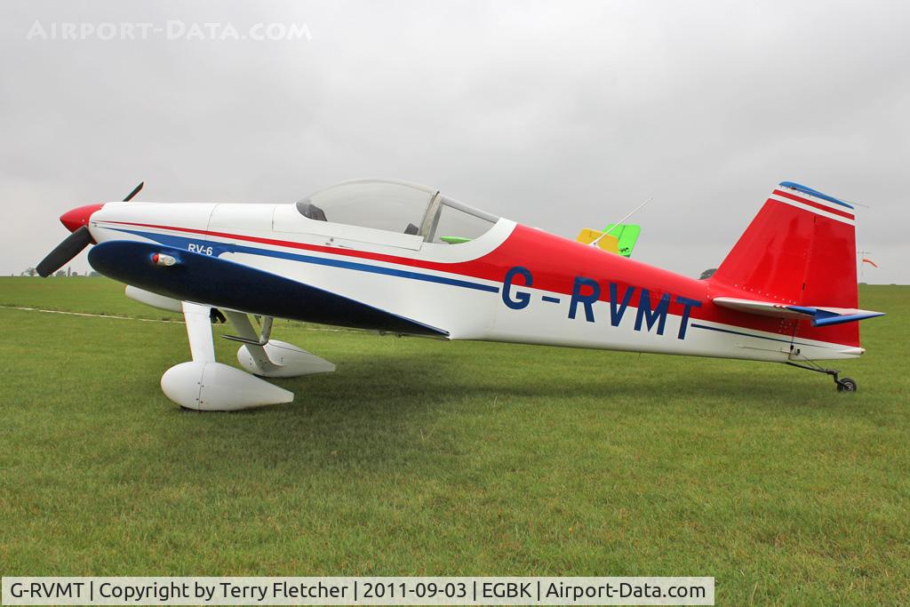 G-RVMT, 2002 Vans RV-6 C/N PFA 181A-13644, At 2011 LAA Rally