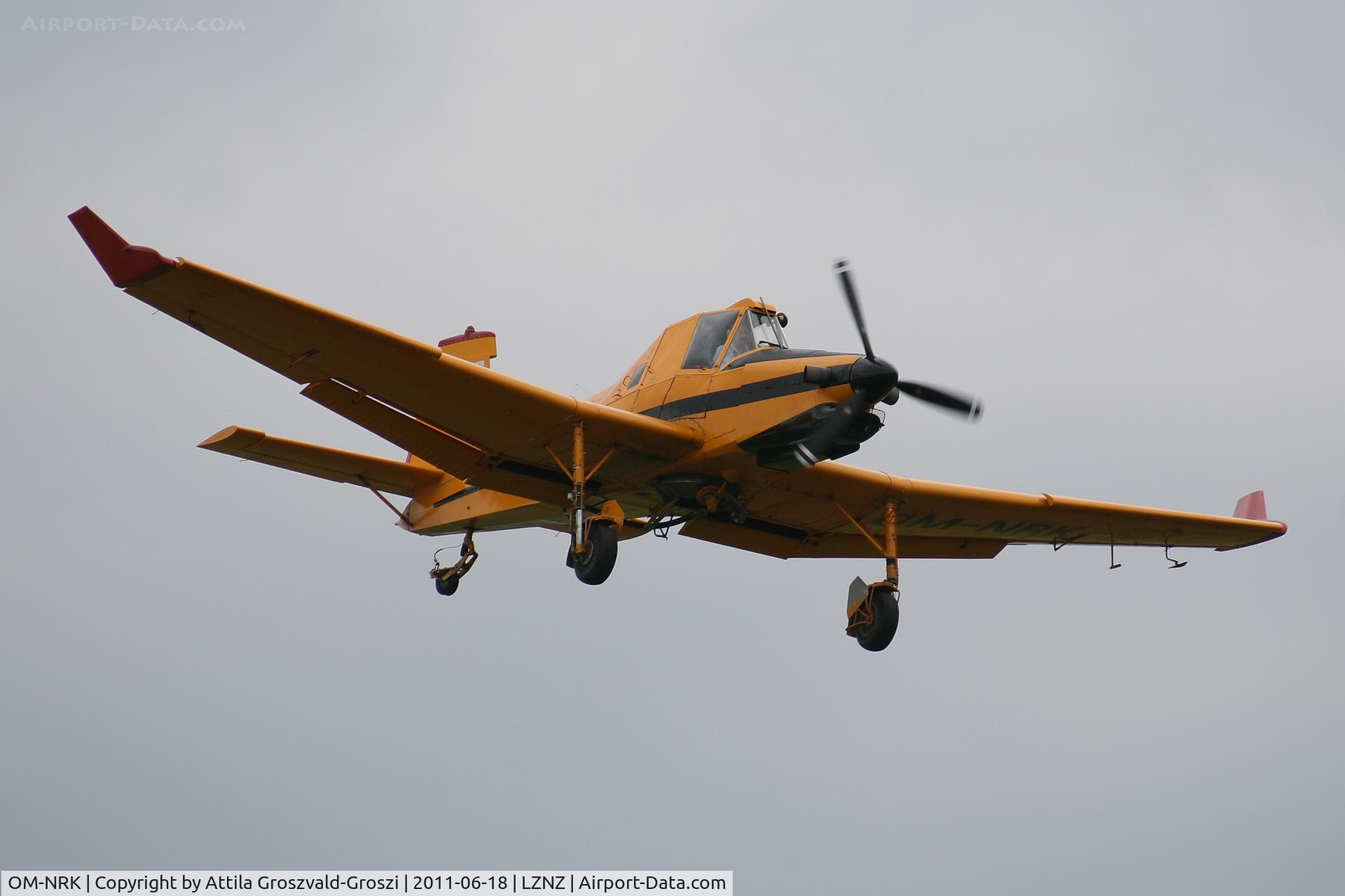 OM-NRK, 1993 Zlín Z-137T Agro-Turbo C/N 049, Nové Zámky Airport - Slovakia (Slovak Republik) SK