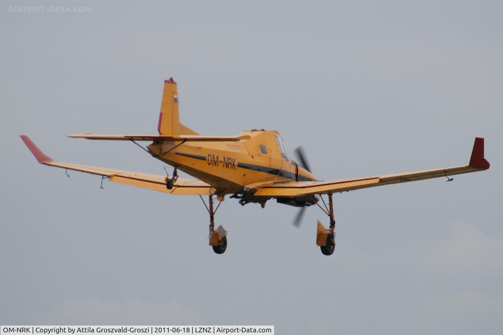 OM-NRK, 1993 Zlín Z-137T Agro-Turbo C/N 049, Nové Zámky Airport - Slovakia (Slovak Republik) SK