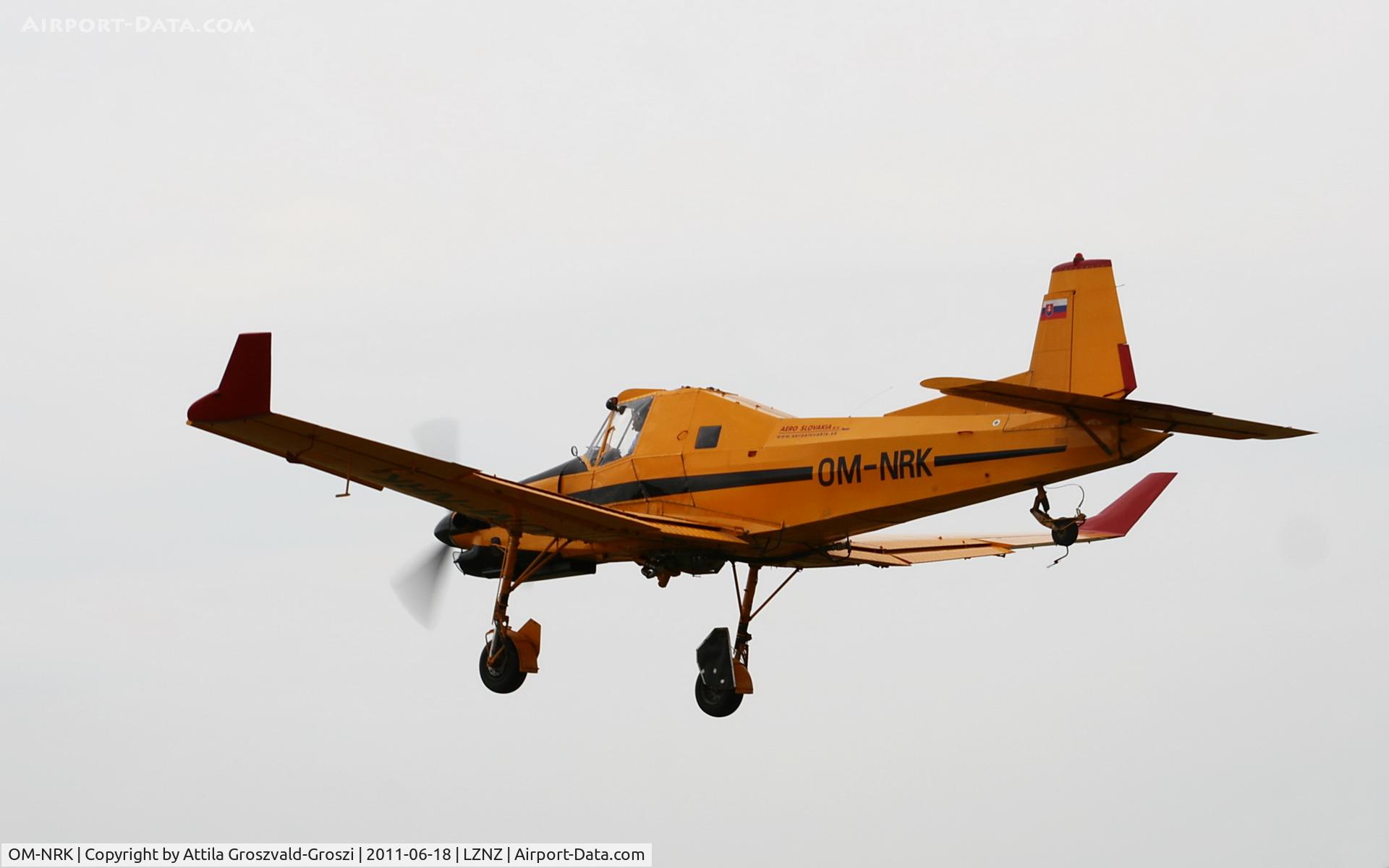 OM-NRK, 1993 Zlín Z-137T Agro-Turbo C/N 049, Nové Zámky Airport - Slovakia (Slovak Republik) SK