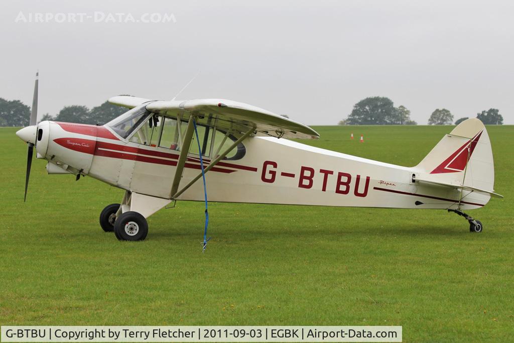 G-BTBU, 1974 Piper PA-18-150 Super Cub C/N 18-7509010, At 2011 LAA Rally