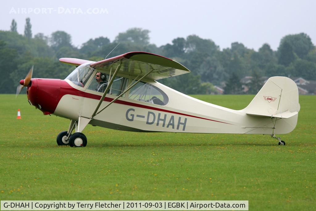 G-DHAH, 1946 Aeronca 7AC Champion C/N 7AC-4185, At 2011 LAA Rally