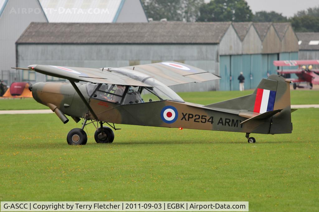 G-ASCC, 1962 Auster AOP.11 C/N B5/10/162, At 2011 LAA Rally