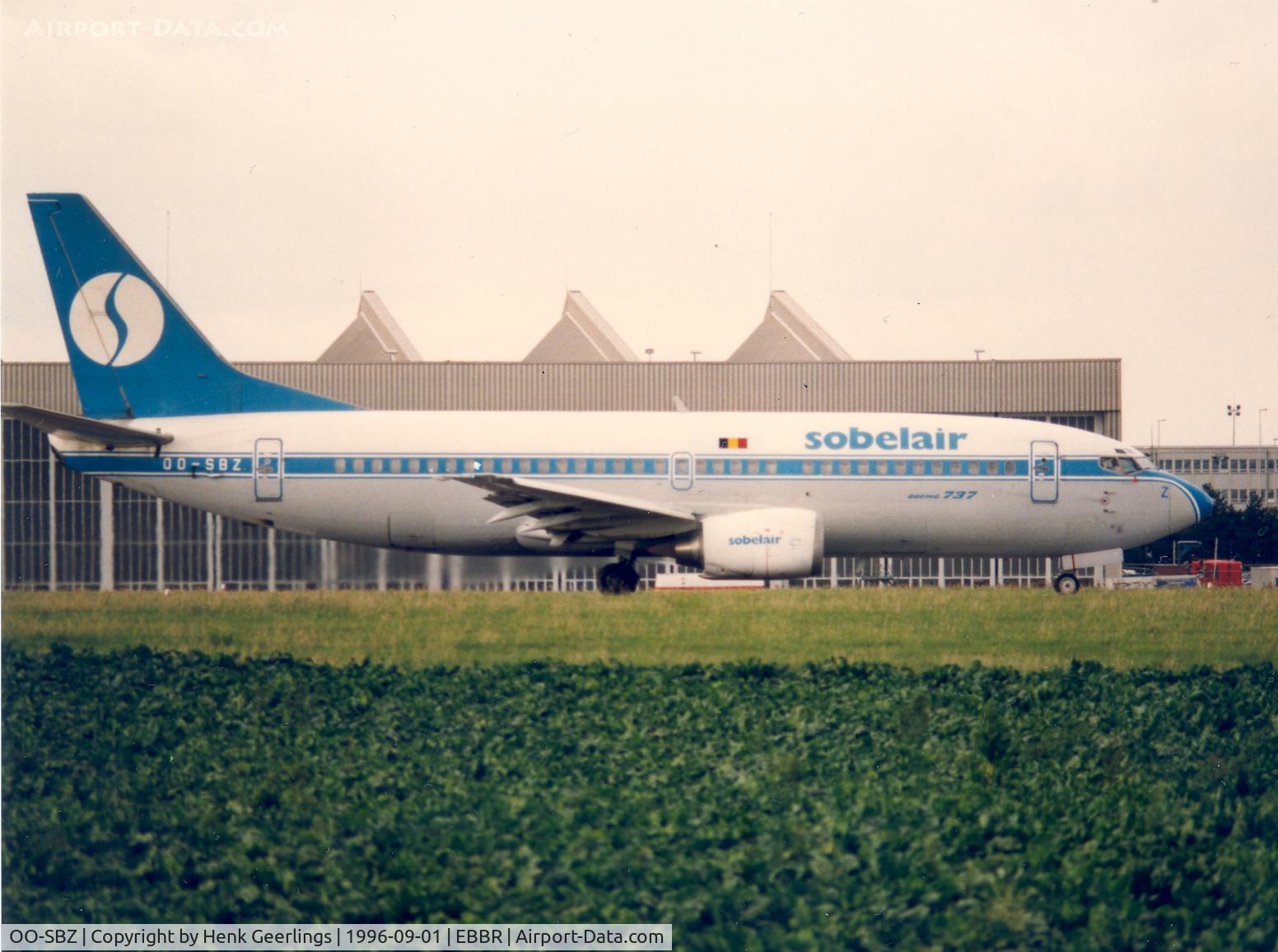 OO-SBZ, 1987 Boeing 737-329 C/N 23775, Sobelair