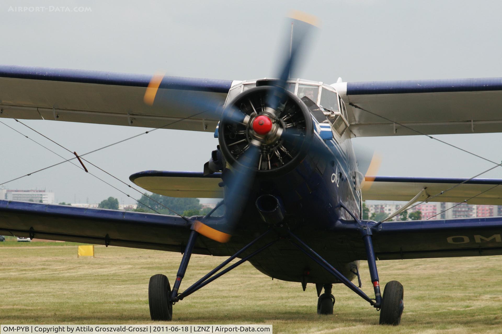 OM-PYB, 1961 Antonov An-2 C/N 115720, Nové Zámky Airport - Slovakia (Slovak Republik) SK