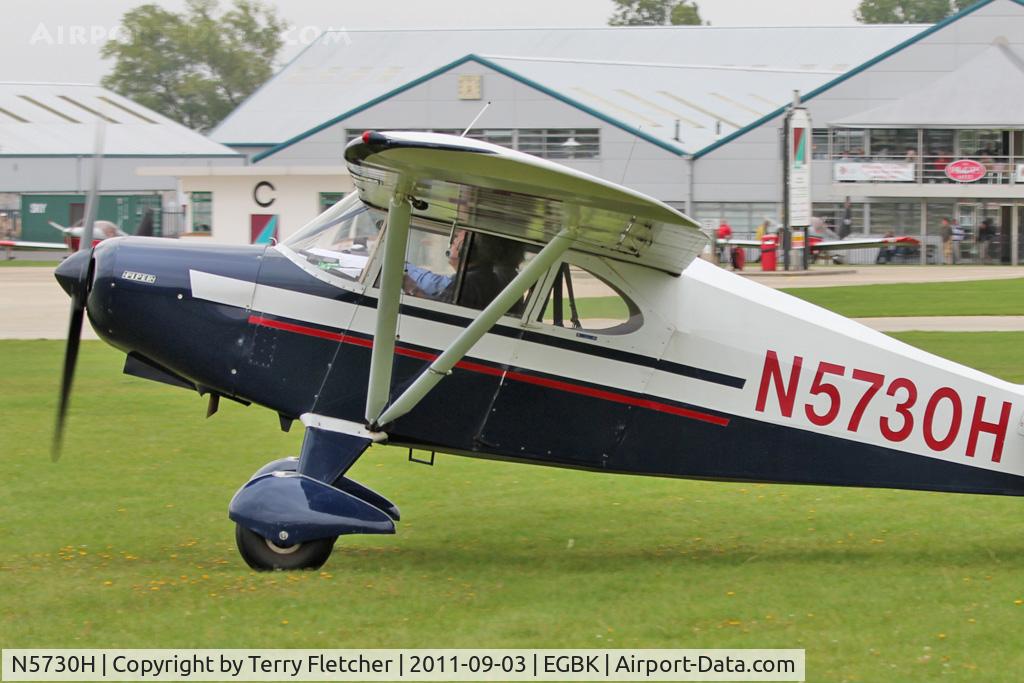 N5730H, 1949 Piper PA-16 Clipper C/N 16-342, At 2011 LAA Rally