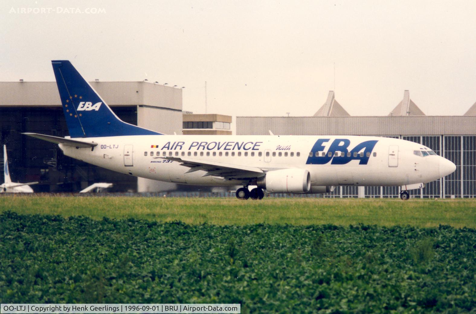 OO-LTJ, 1996 Boeing 737-3M8 C/N 25039, Air Provence  EBA
