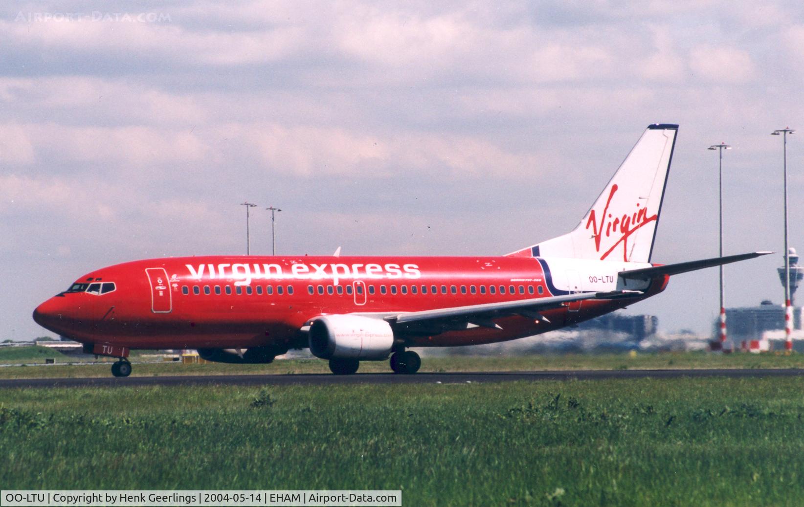 OO-LTU, 1995 Boeing 737-33A C/N 27455, Virgin Express