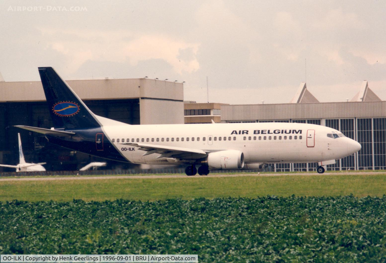 OO-ILK, 1987 Boeing 737-3Q8 C/N 23766, Air Belgium