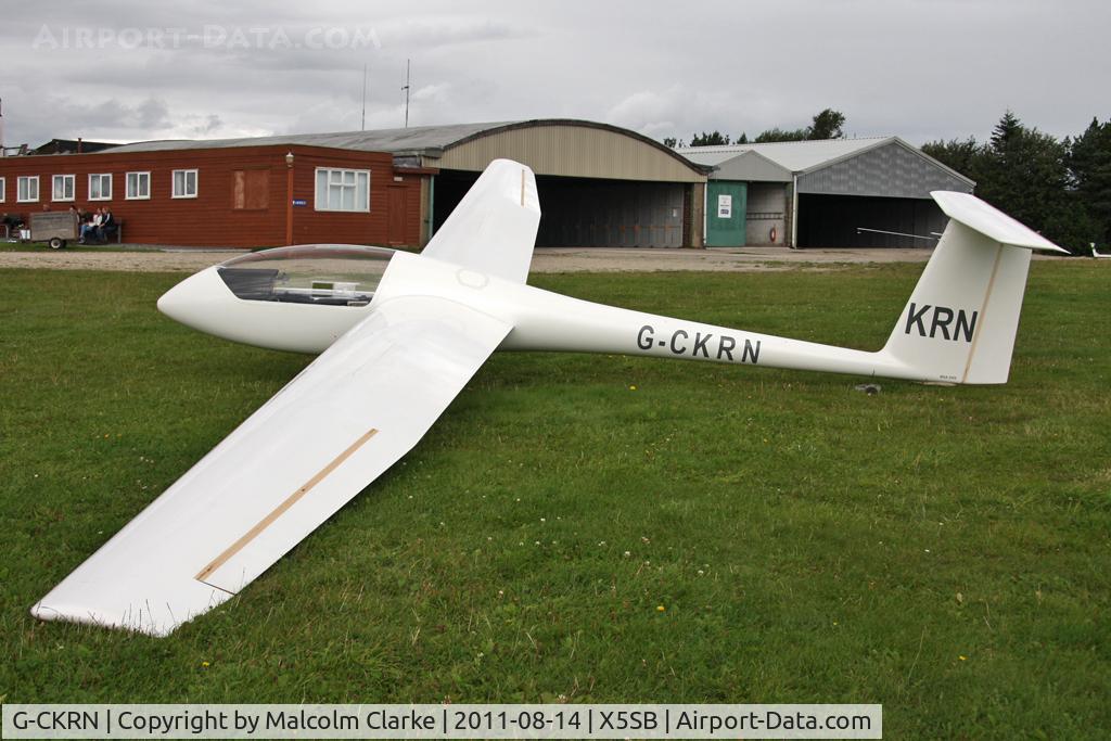 G-CKRN, 1976 Grob G-102 Astir CS C/N 1261, Grob G102 Astir CS at Sutton Bank, N Yorks, August 2011.