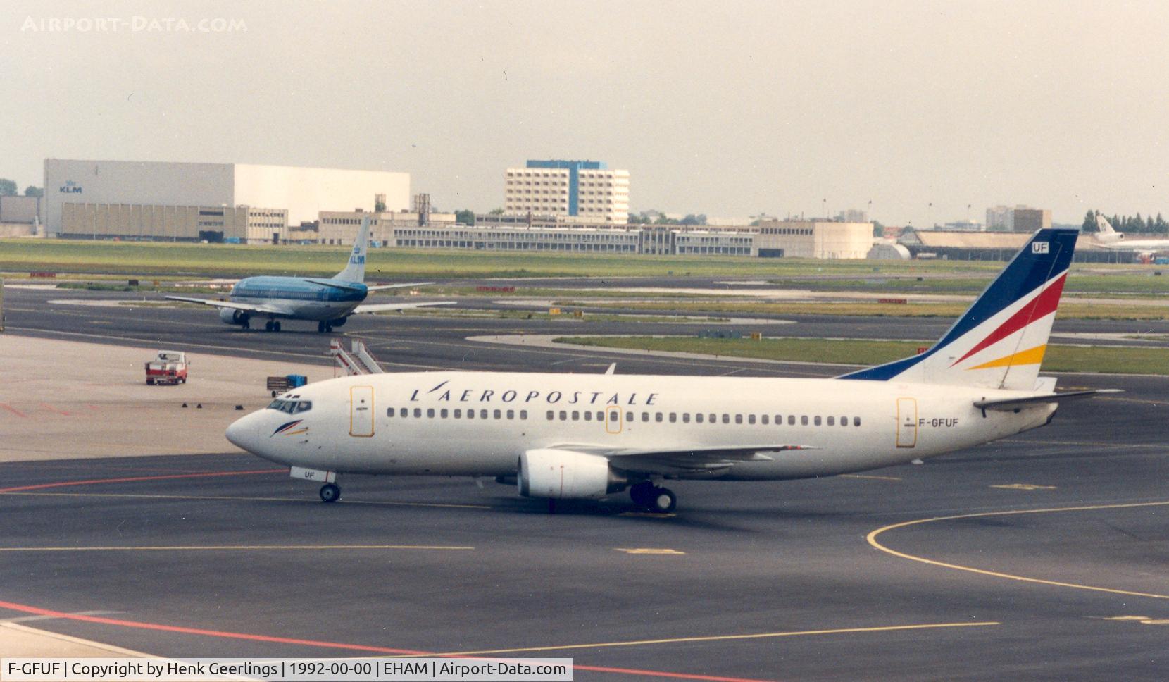 F-GFUF, 1989 Boeing 737-3B3QC C/N 24388, L 'Aeropostale